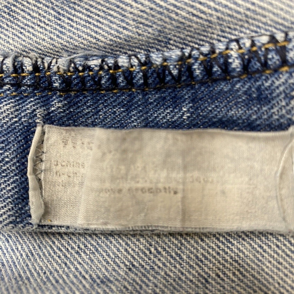 Wrangler Jeans Men Sz 40x29* Blue Denim Straight Workwear Cowboy Rodeo Western - Picture 7 of 14